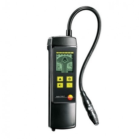 Детектор утечек Testo 316-2 (встроенный насос, визуальное отображение)
